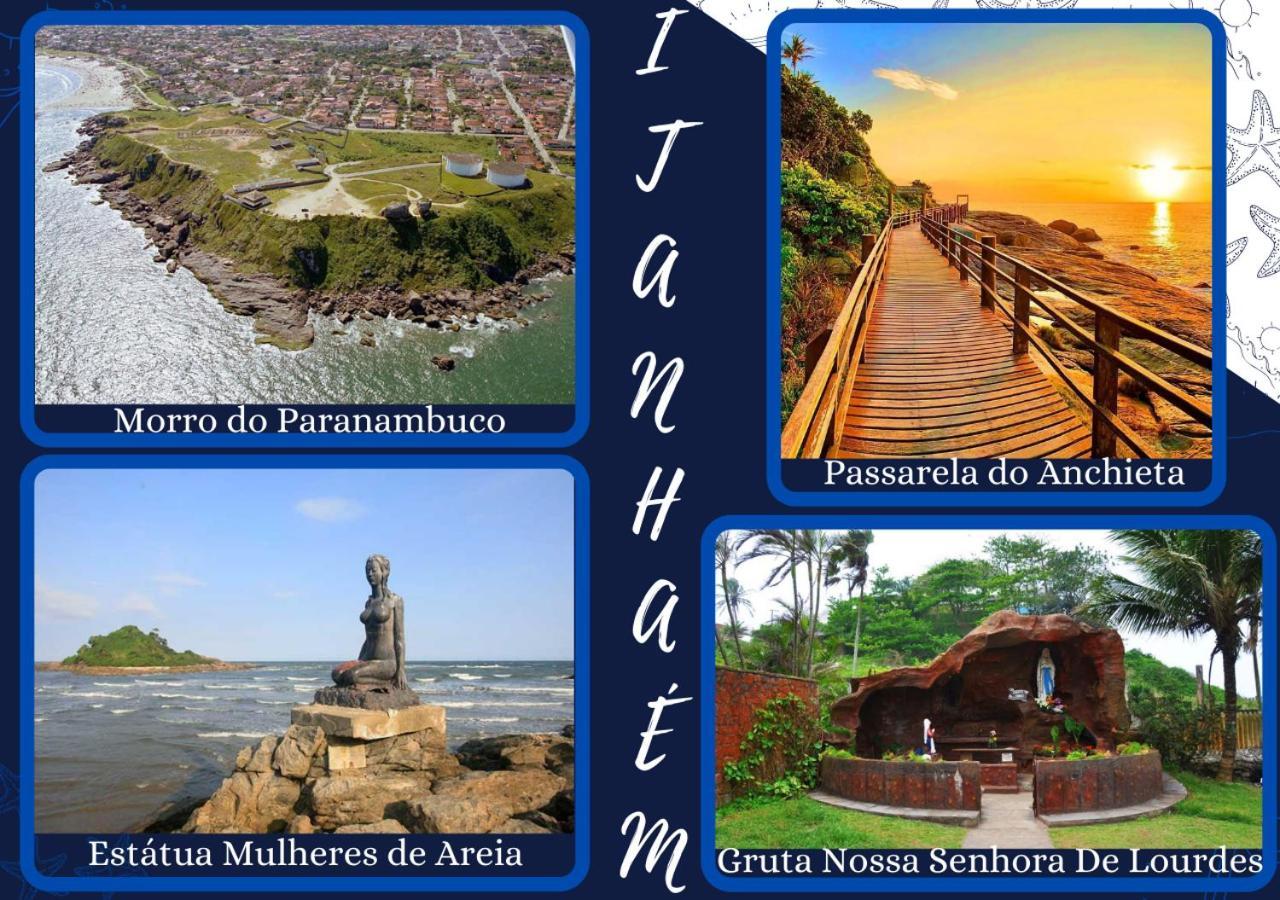 Hostel Estrela Do Mar - Pe Na Areia Itanhaém Zewnętrze zdjęcie
